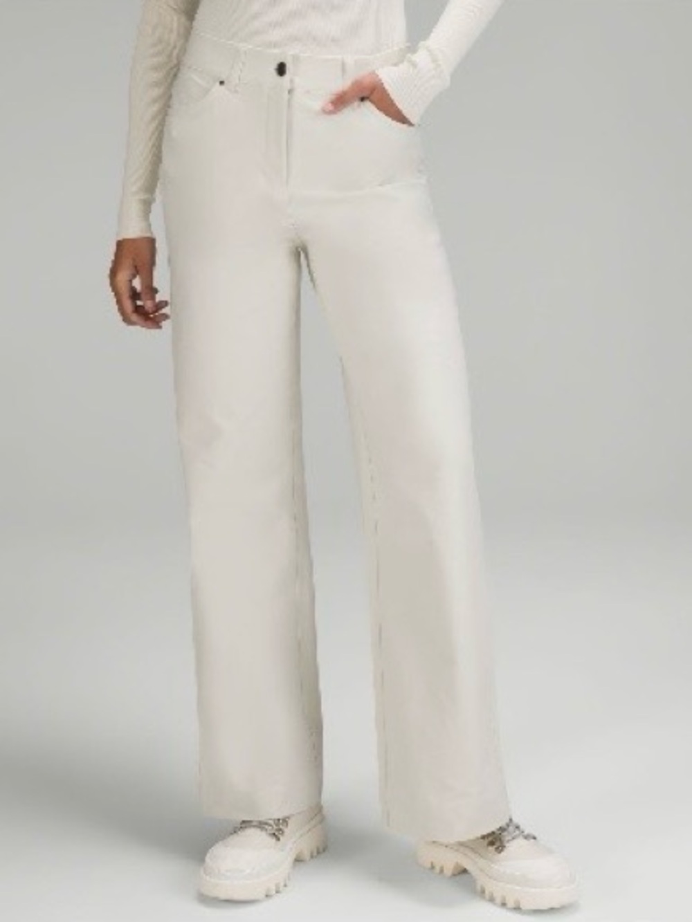 Lululemon City Sleek 5 Pocket High-Rise Wide-Leg Pant